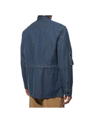 Джинсовая куртка Brioni синяя