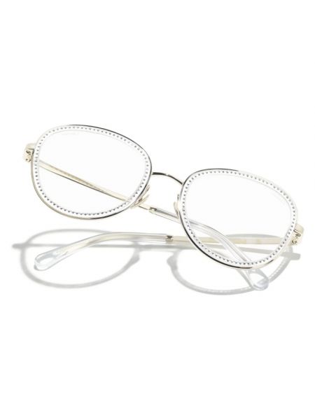 Gafas transparentes de cristal Chanel