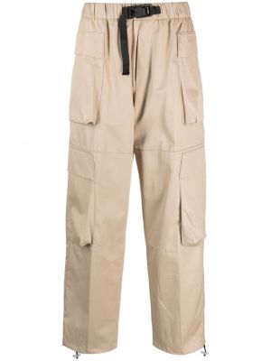 Pantaloni cargo di cotone Bonsai beige