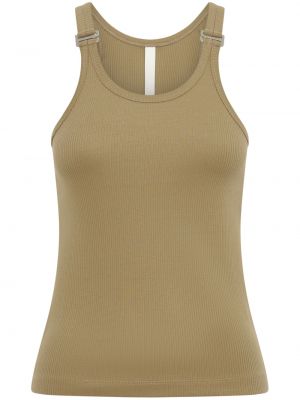 Pletené tank top Dion Lee - khaki