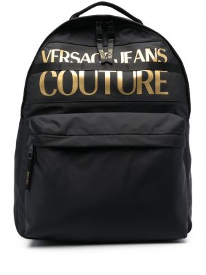 Trykt ryggsekk Versace Jeans Couture svart