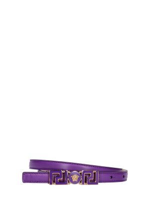Gürtel mit schnalle Versace lila