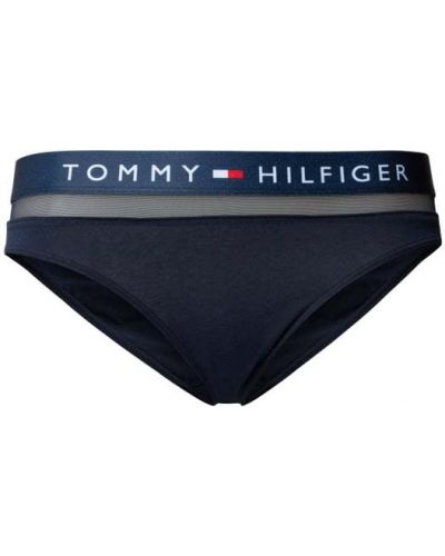 Slipy bawełniane Tommy Hilfiger - niebieski