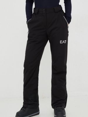 Kalhoty Ea7 Emporio Armani - černá