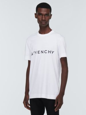 Puuvillased t-särk Givenchy valge