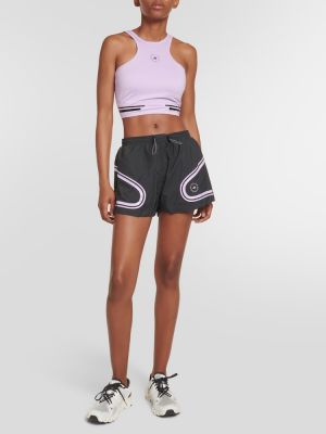 Sport rövidnadrág Adidas By Stella Mccartney fekete