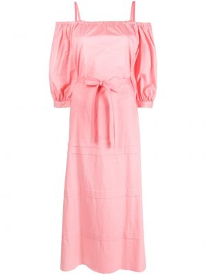 Плисирана макси рокля Peserico розово