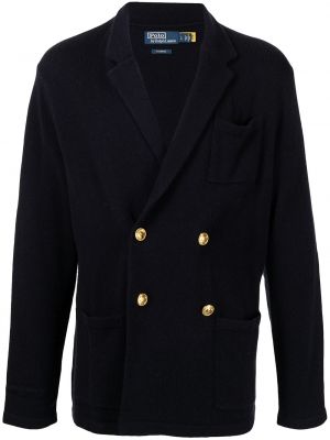 Кашемировый двубортный пиджак Polo Ralph Lauren