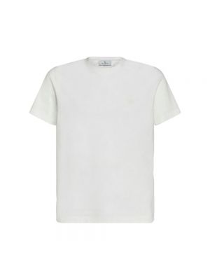 Koszulka z wzorem paisley Etro biała