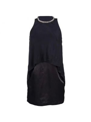 Платье Les Petites..., повседневное, классическое, мини, 46 черный