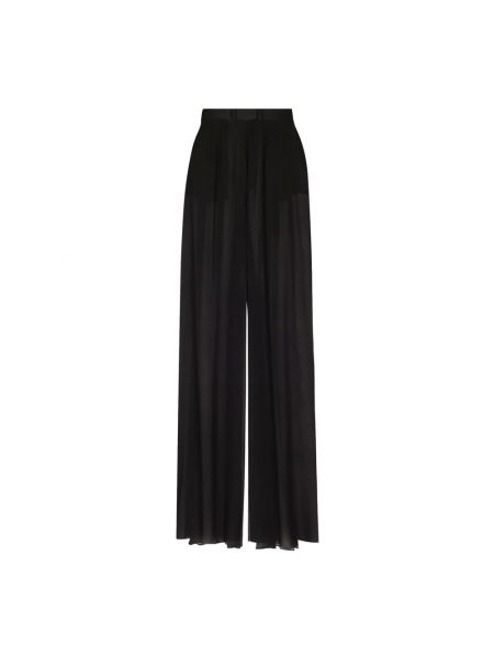 Pantalones cortos de seda Dolce & Gabbana negro