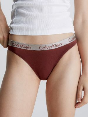 Tangas de algodón Calvin Klein