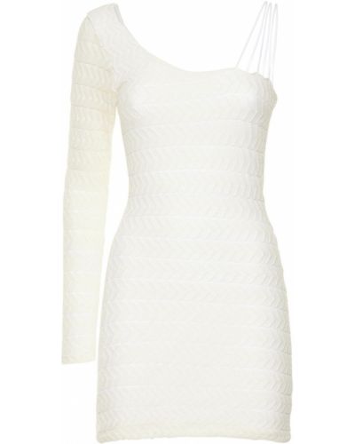 Asymetrické šaty Musier Paris - bílá