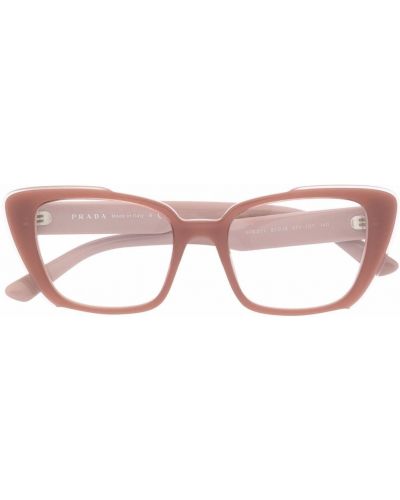 Overdimensjonert briller Prada Eyewear rosa