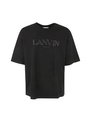 Koszulka oversize Lanvin czarna