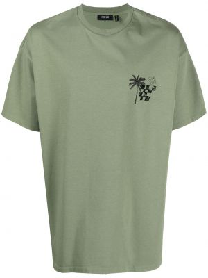 Raštuotas marškinėliai Five Cm žalia