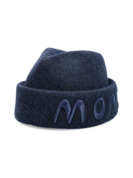 Elegante sombrero Moncler azul