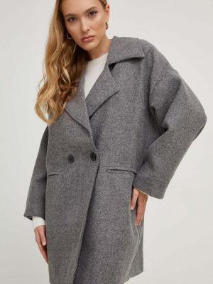 Kabát Answear Lab šedý