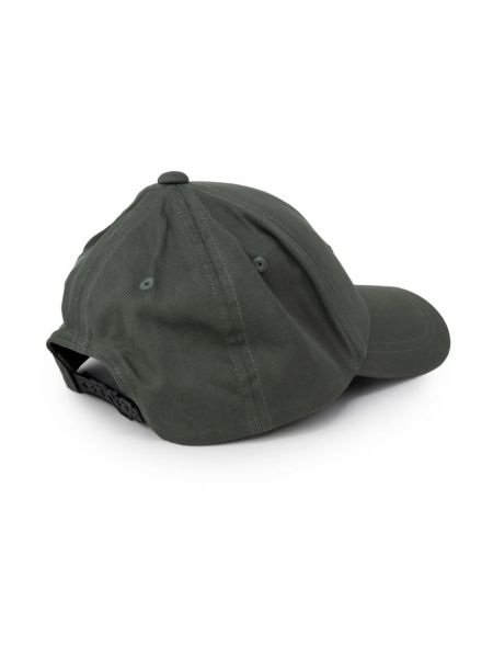 Gorra de algodón con estampado Emporio Armani verde