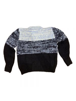Sweter Roberto Collina niebieski