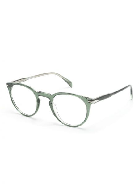 Caurspīdīgs brilles Eyewear By David Beckham zaļš