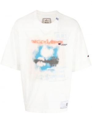 T-shirt Maison Mihara Yasuhiro vit