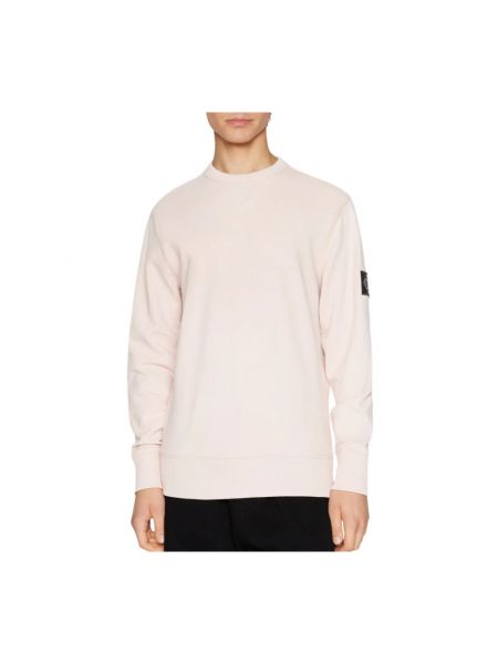 Sweatshirt mit rundhalsausschnitt Calvin Klein pink