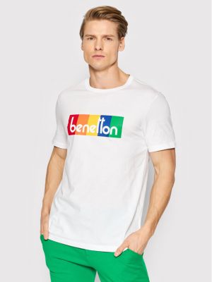 T-shirt United Colors Of Benetton Weiß