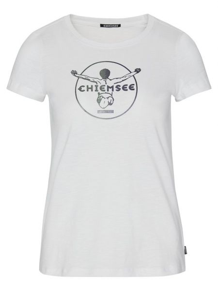 Koszulka z nadrukiem Chiemsee biała