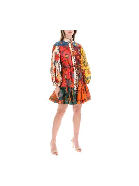 Sukienka mini z wzorem paisley Zimmermann