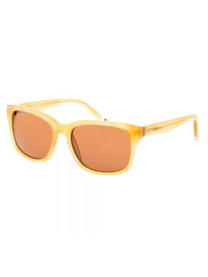 Okulary przeciwsłoneczne Gant pomarańczowe