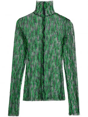 Прозрачна блуза бродирана Victoria Beckham