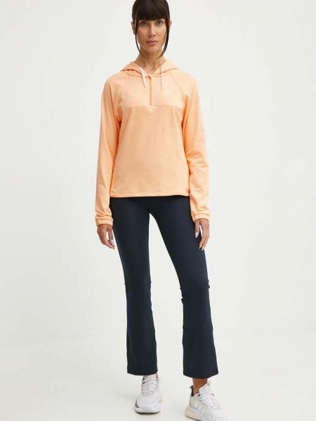 Bluza z kapturem Roxy pomarańczowa