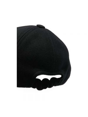 Gorra con bordado de fieltro Patou negro