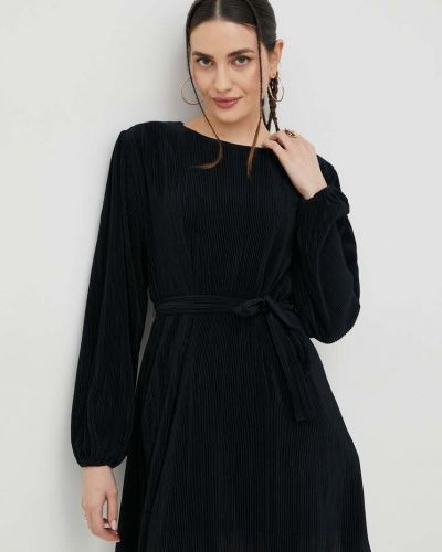 Sukienka mini oversize Abercrombie & Fitch czarna