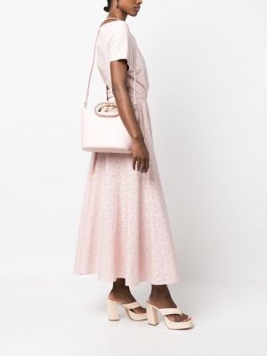 Shopper handtasche mit kristallen Rosantica pink