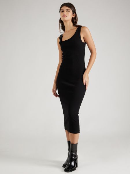 Denim ruha Versace Jeans Couture fekete