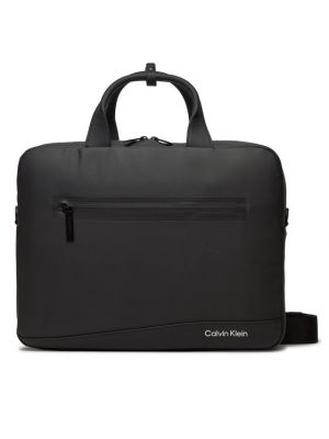 Torba za laptop Calvin Klein crna