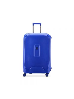 Niebieska walizka Delsey
