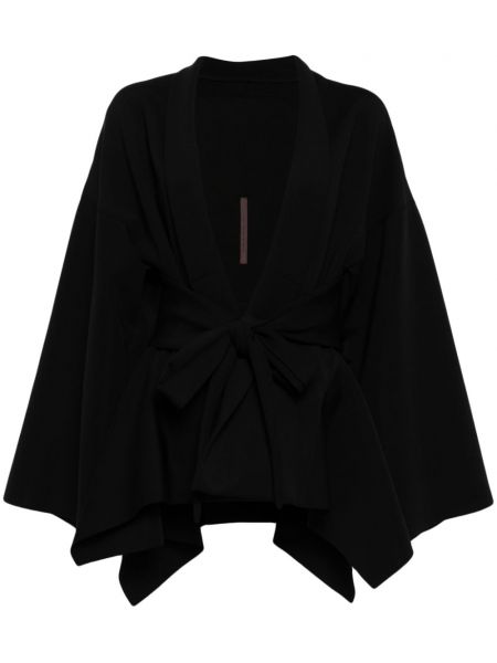 Jersey jakna Rick Owens Lilies črna