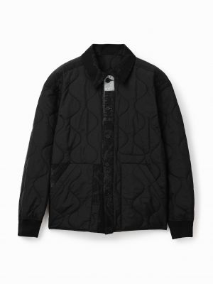 Prijelazna jakna Desigual crna
