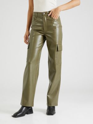 Pantaloni cu buzunare Abercrombie & Fitch verde