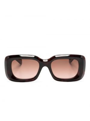 Γυαλιά ηλίου με σχέδιο Chloé Eyewear καφέ