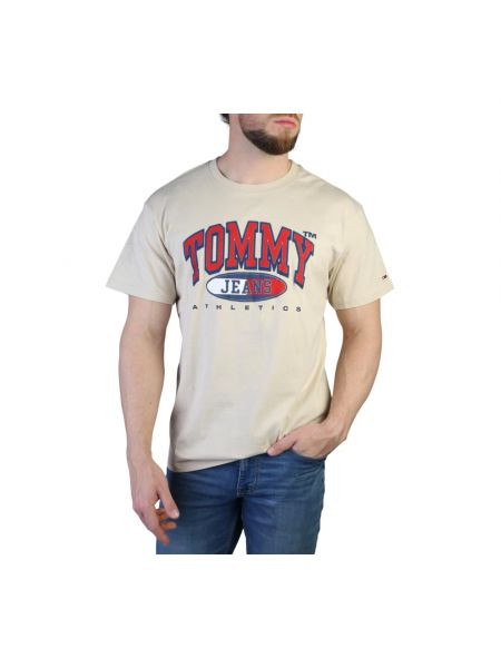 T-shirt mit applikationen Tommy Hilfiger braun