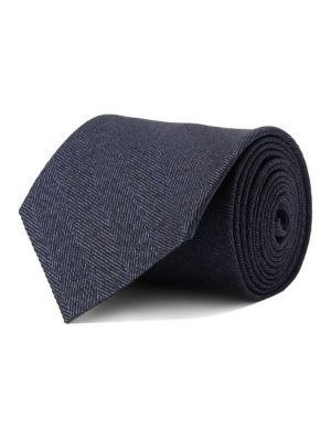 Шелковый галстук Stefano Ricci синий