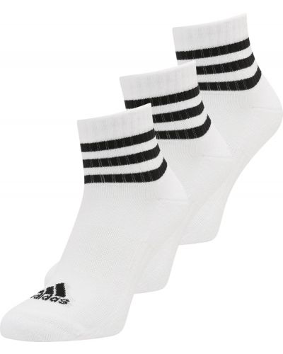 Ψηλές κάλτσες Adidas Sportswear λευκό