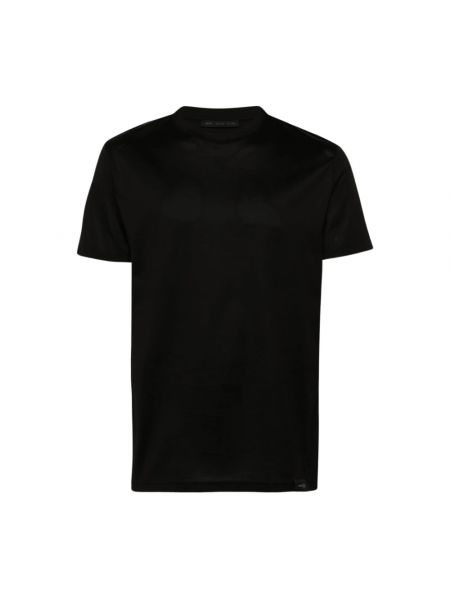 Jersey basic-t-shirt Low Brand schwarz