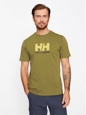 T-shirt Helly Hansen vert
