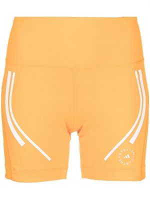 Hög midja shorts Adidas By Stella Mccartney orange