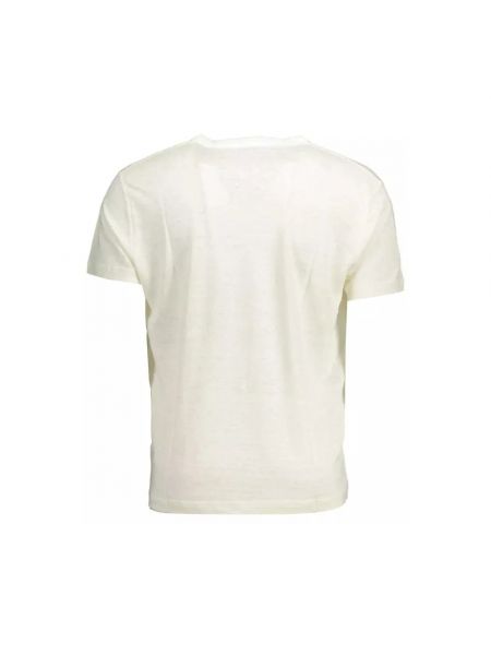 Camiseta de algodón Gant blanco